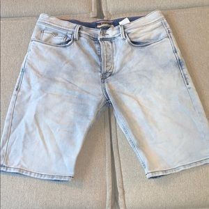 Light Wash Denim Shorts